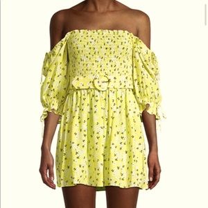 For Love & Lemons Floral Mini Dress